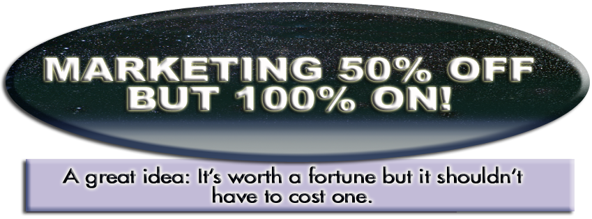 Get 50% Off All Marketing
